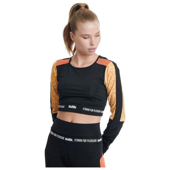 Bodytalk Γυναικεία μακρυμάνικη μπλούζα Crop